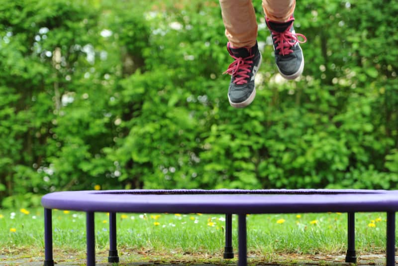 Trampolin jumping